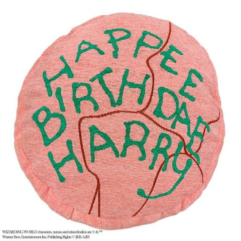 【ハリーポッター】「ハリーの誕生日」ゴブラン織ダイカットクッション