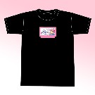 【初恋インビテーション】Tシャツ《カセット》BK（Mサイズ）
