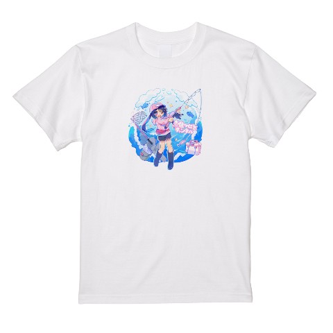 【魚住つばき】Tシャツ WH（XLサイズ）