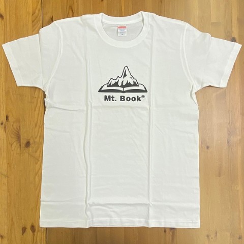 【Mt.Book】 Tシャツ ホワイト[Mサイズ]