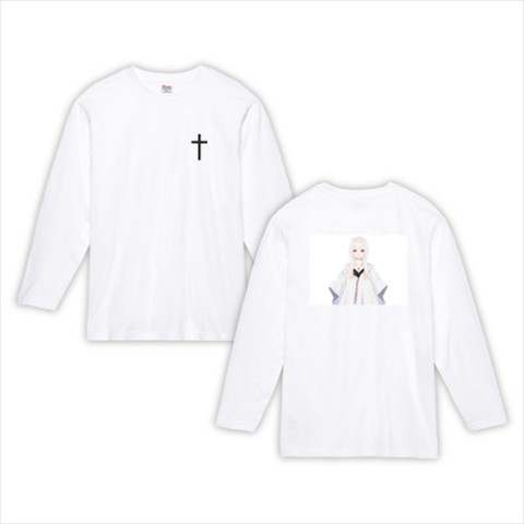 【ミトゥン】ロングスリーブTシャツ　WH　XLサイズ
