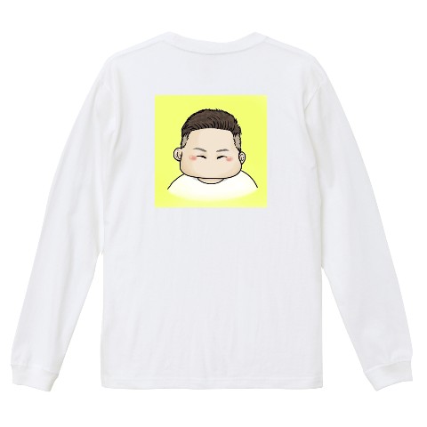 【りくちゅ～ぶ】ロングスリーブTシャツ WH（XLサイズ）