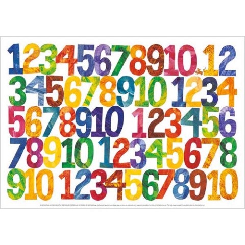 【エリック・カール】Numbers(B4ポスター)