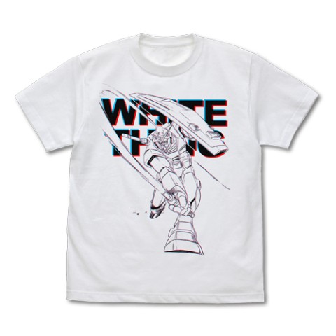 【機動戦士ガンダム】ガンダム ビームサーベル Tシャツ/WHITE-L