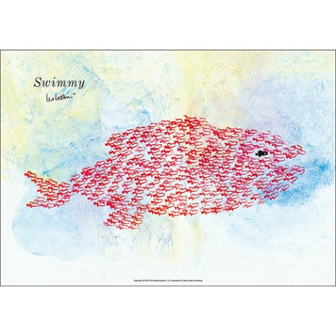 【レオ・レオニ】 Swimmy  Giant Fish(B4ポスター)