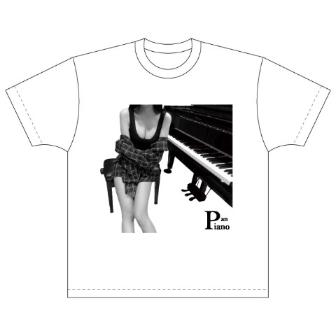【Panpiano】TシャツWH（タンクトップ）Lサイズ