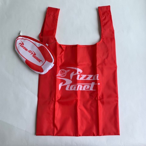 【PIXAR】COMPANY LOGO Pizza Planet ショッピングバッグ