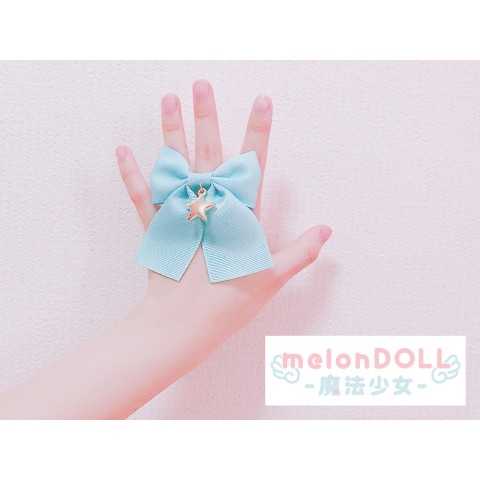 【melonDOLL-魔法少女-】あいどるリング　(みずいろ)