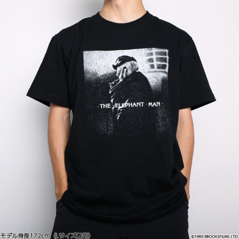 【エレファント・マン】Tシャツ ブラック L