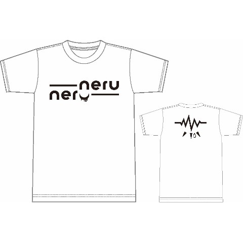 【Neru】Tシャツ WH（XLサイズ）