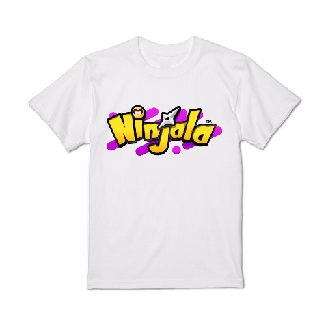 【ニンジャラ】Tシャツ WH（Ｍサイズ）