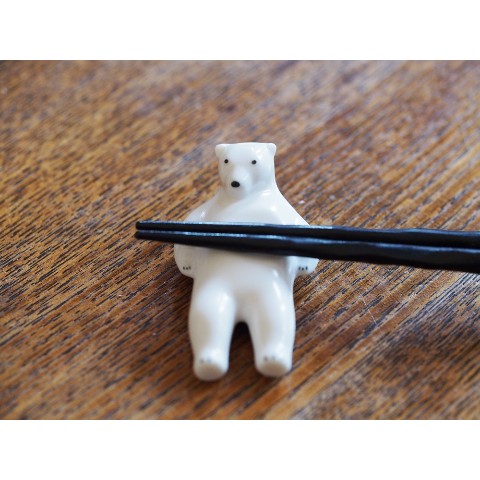 シロクマの熊五郎 箸置き