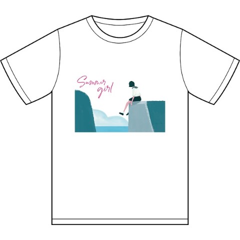 【青春bot】Summer girl Tシャツ XLサイズ