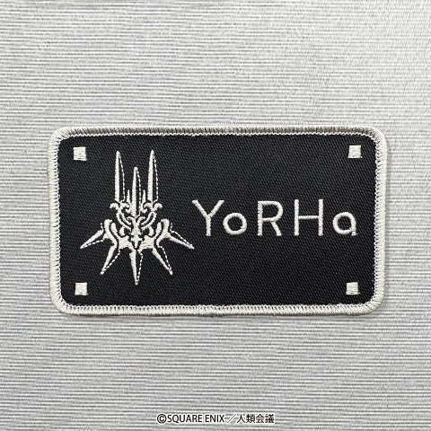 【NieR:Automata Ver1.1a】YoRHaワッペン横（着脱式）