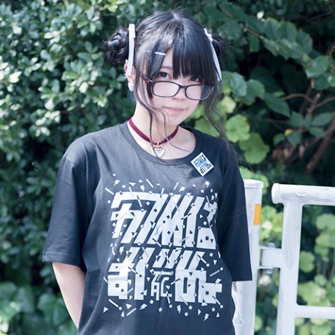【美美介】カワイイはすぐ死ぬTシャツ（黒）（M）