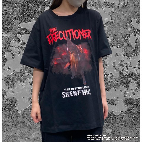 【SILENT HILL x Dead by Daylight】Tシャツ ブラック エクセキューショナー M