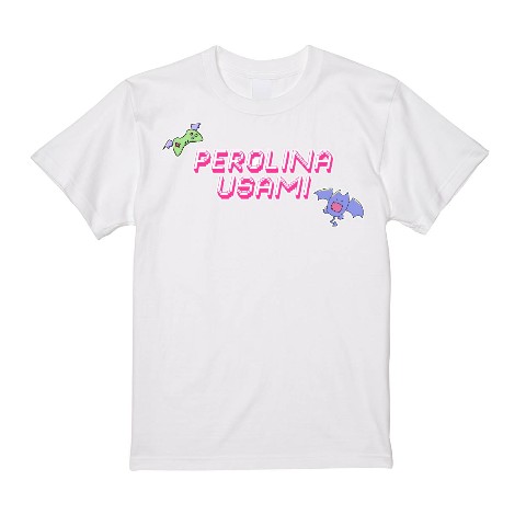 【兎味ペロリナ】Tシャツ WH（Lサイズ）