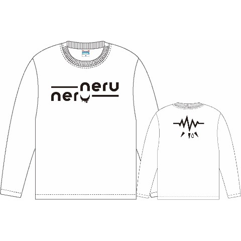 【Neru】ロンT WH（Lサイズ）