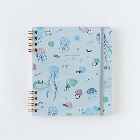 【KOHAKU】トウメイリングノート（jellyfish）