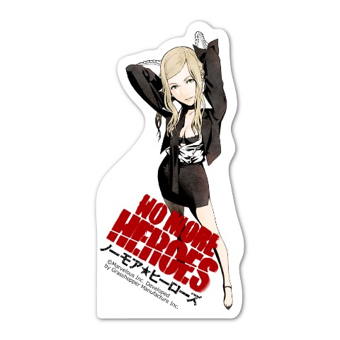 【NO MORE HEROES】ステッカー シルヴィア