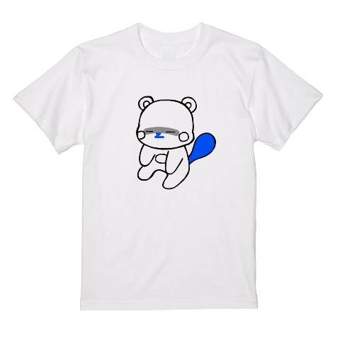 【やぶzzz】Tシャツ白/M