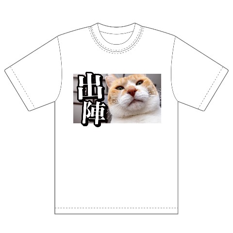 【元野良猫チャチャとR me】Tシャツ WH（XLサイズ）