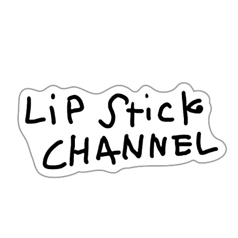 【Lipstick CHANNEL】ステッカー ロゴ