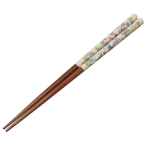 【ディズニー】塗り箸（21cm）　ボタニカルプリンセス