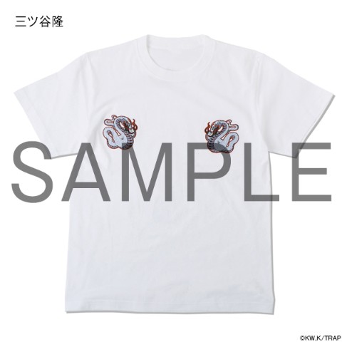 【東京リベンジャーズ】「東卍亞仁魔流」Tシャツ 三ツ谷隆 ホワイト XL