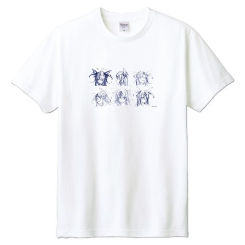 【redjuice】Tシャツ　WH　XilenX  L