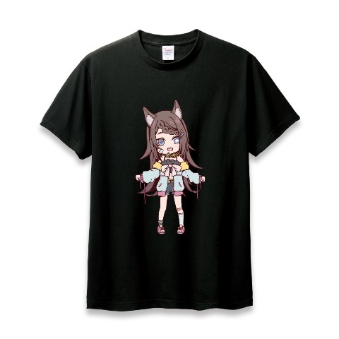 【星野ニア】Tシャツ　BK（Lサイズ）