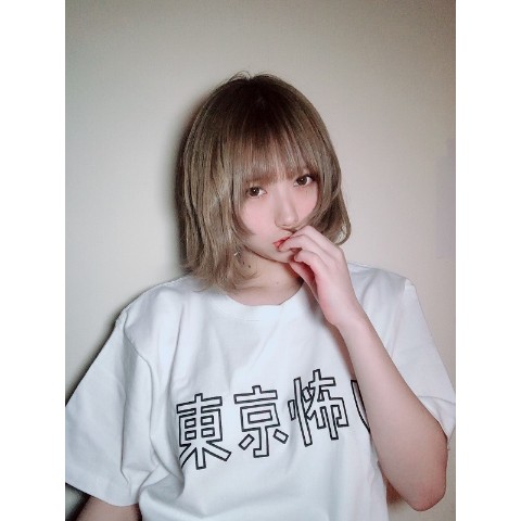 東京怖いTシャツ(白)