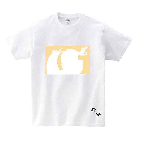 【Chinozo】グッバイ宣言Tシャツ　ホワイト　Mサイズ