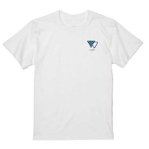 【waffy】Tシャツ　ホワイト　L