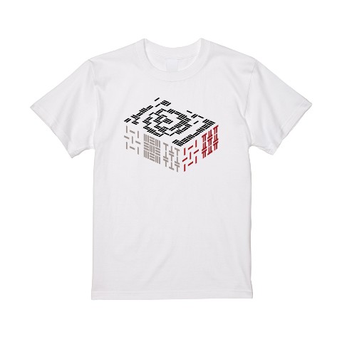 【怖い話 怪談 朗読チャンネル】Tシャツ WH 136-17box（Sサイズ）