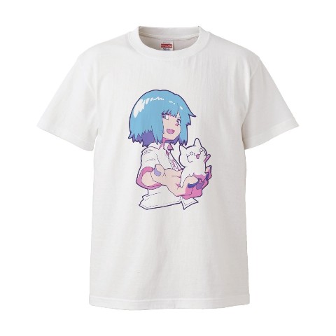 【ピコ×五月病マリオ】Tシャツ(ピコとピコチュー) Lサイズ