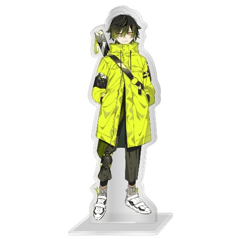 【鳥井まあ】アクリルスタンド yellow jacket boy