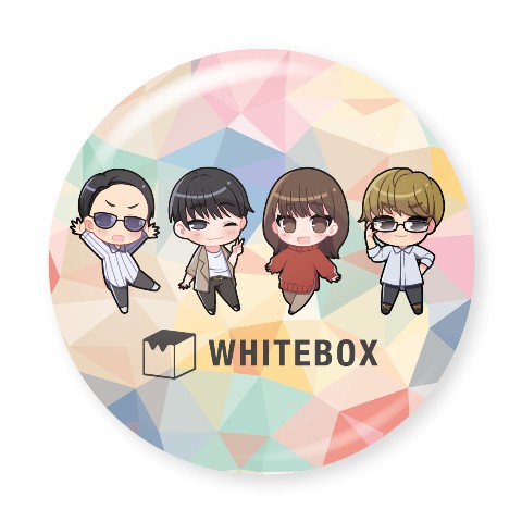 【WHITEBOX】缶バッジ WHITEBOX