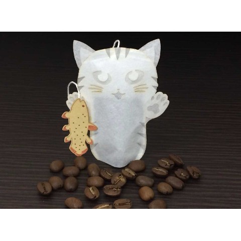 【ocean-teabag】深海パン職人猫のコーヒーバッグ（トラジャコーヒー）