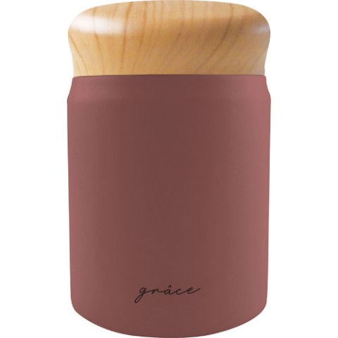 【grace】STAINLESS FOOD POT（Burgundy）