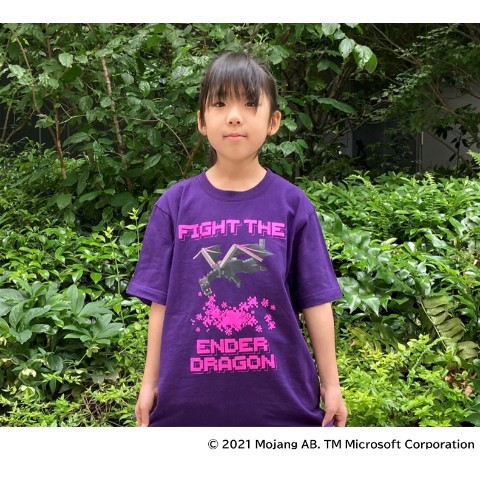 【Minecraft】エンダードラゴンTシャツ XSサイズ