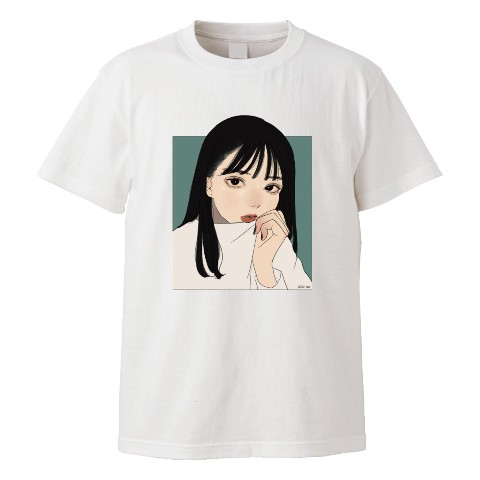 【凪】Tシャツ WH「おしゃれは我慢」Lサイズ