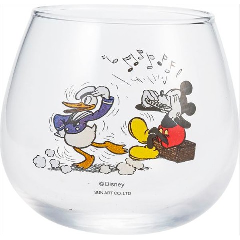 【ディズニー】ゆらゆらグラス　ミッキーマウス＆ドナルドダック