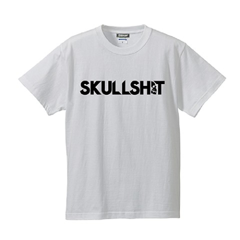 【SKULLSHIT】2017 Logo T-sh (SKS-379) (ホワイト/Sサイズ)