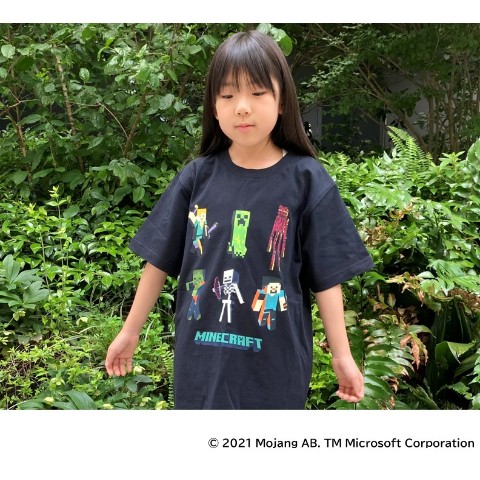 【Minecraft】モブ集合Tシャツ XSサイズ