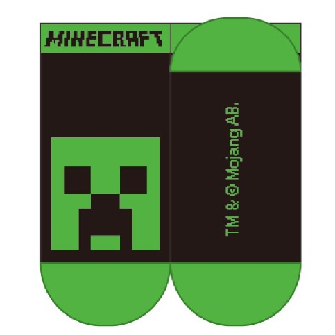 【Minecraft】クリーパーBK靴下 25-27cm