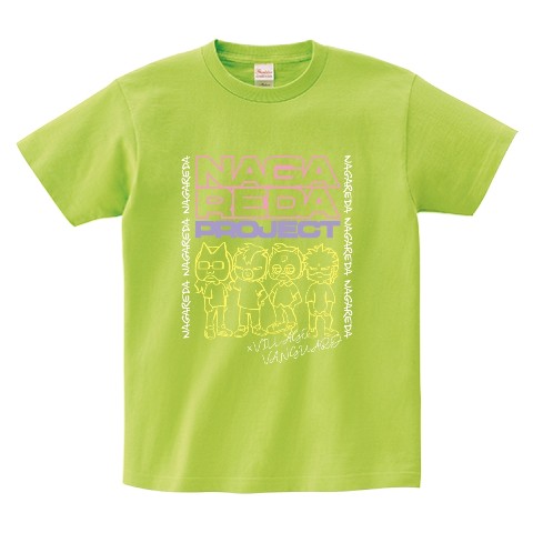 【流田Project】Tシャツ　ライトグリーン　Mサイズ