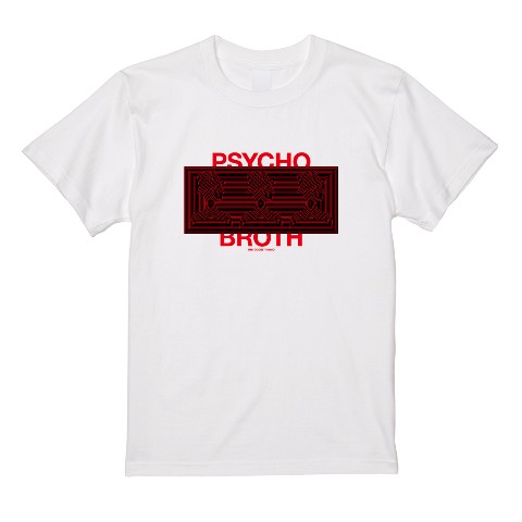 【THCオカルトラジオ】Tシャツ WH 赤文字（Mサイズ）