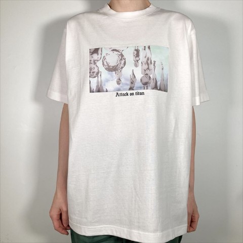 【進撃の巨人】Tシャツ ファイナル OP① WHITE Mサイズ