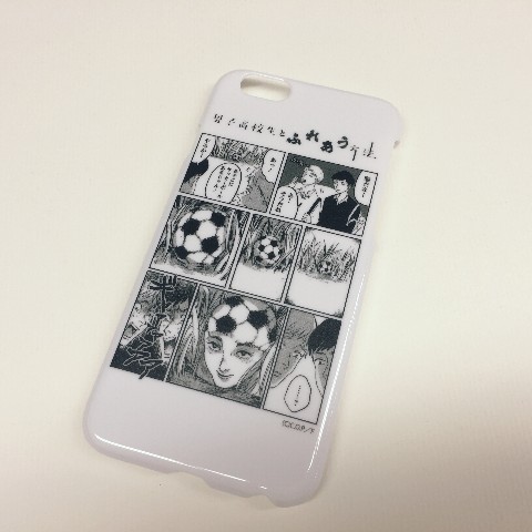 【地球のお魚ぽんちゃん】DKO iPhone6/6sケース（サッカーボール）【男子高校生とふれあう方法】